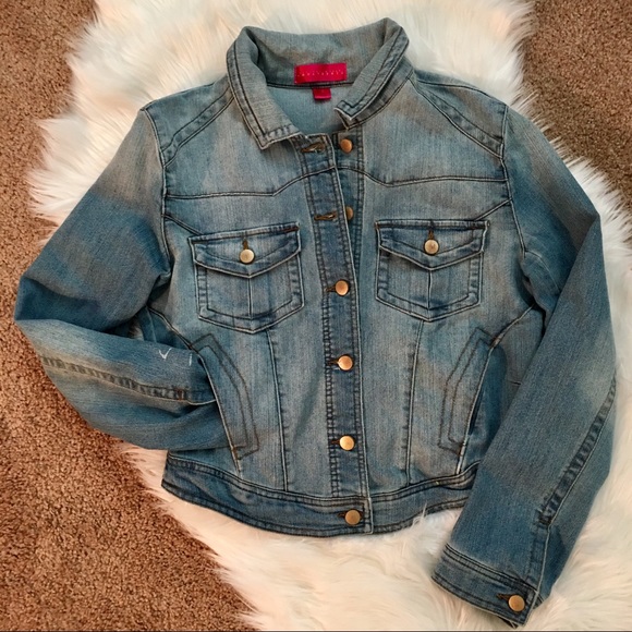 Tinseltown Jackets & Blazers - ✂️Tinseltown Denim Couture Cropped Jacket